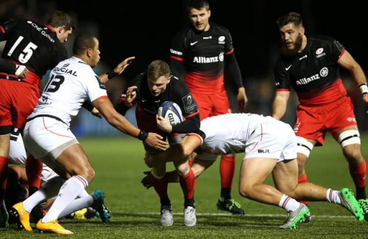 Saracens dominated their opening victory over Toulouse last weekend
